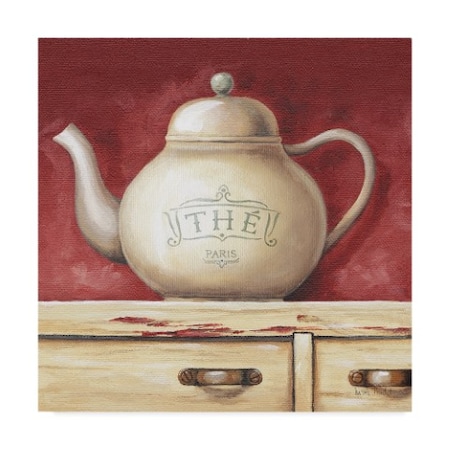 Lisa Audit 'The Paris Tea Pot' Canvas Art,14x14